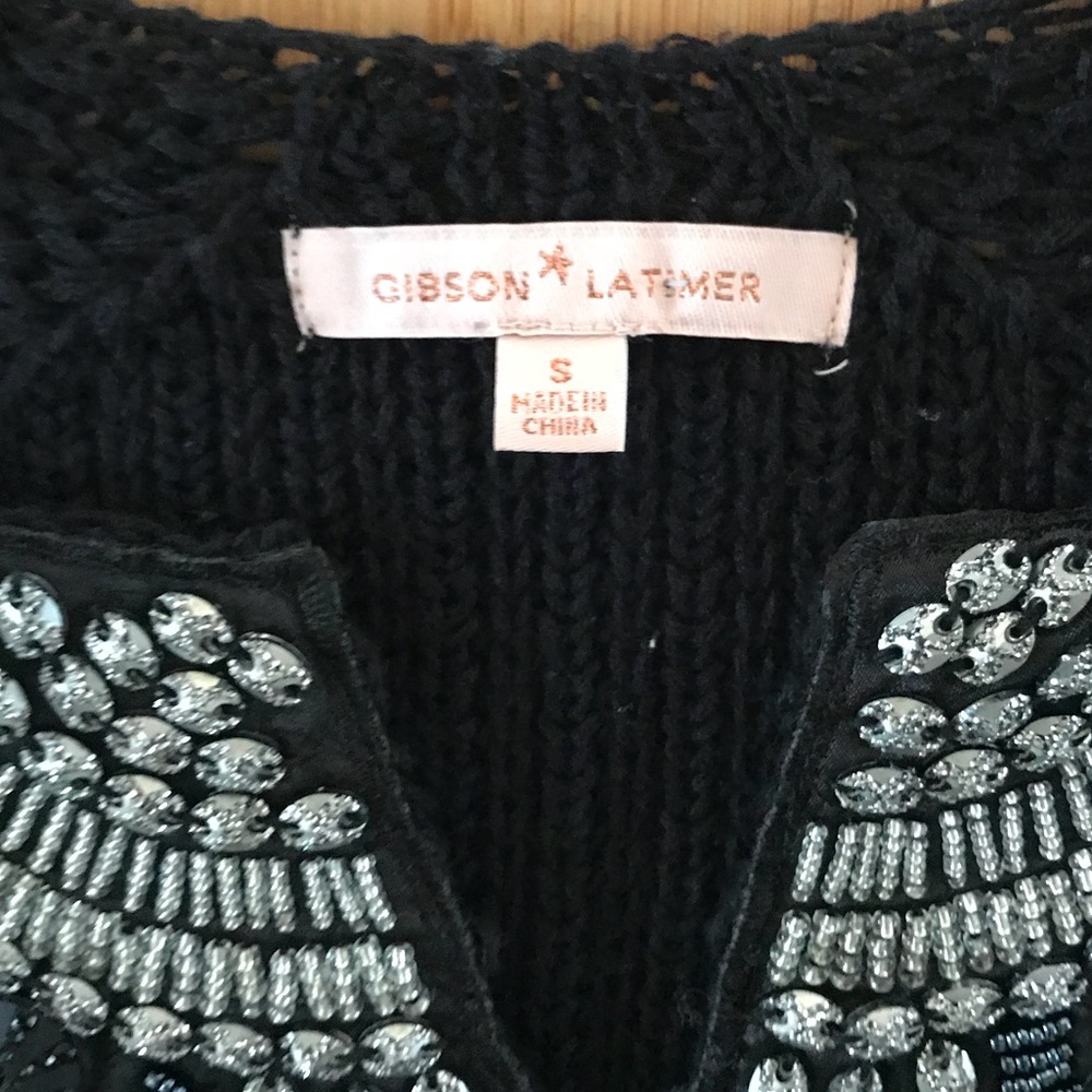 Gibson Latimer oversized embellished sweater - Picture 3 of 5